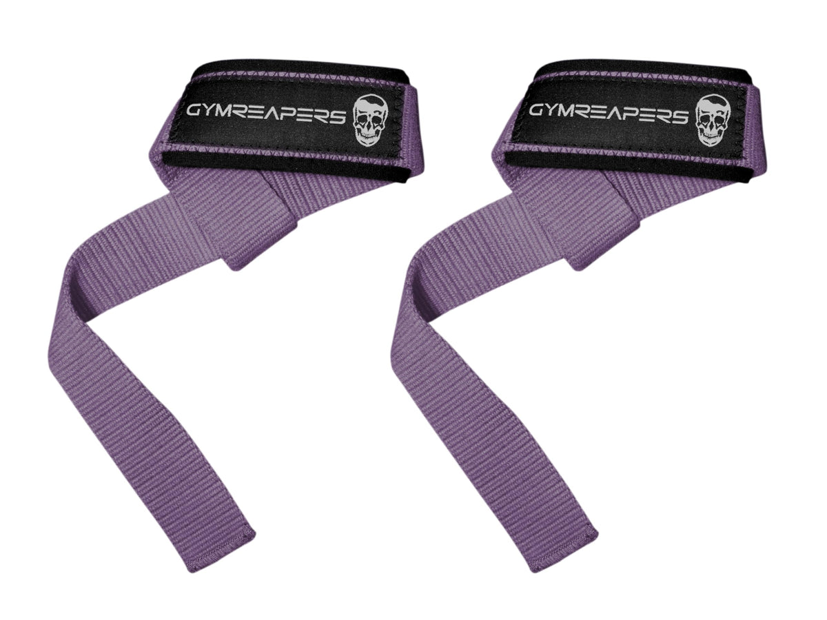 Gymreapers Lifting Wrist Straps for Weightlifting, Bodybuilding, Powerlifting, Strength Training, & Deadlifts - Padded Neoprene with 18" Cotton